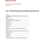 Lowanna College - Wexp-Prohibited-list-2019